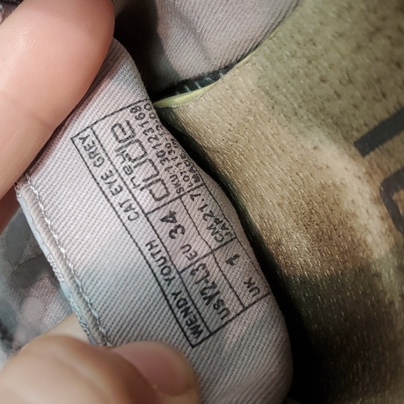 Hey Dude Wendy Youth Cat Eye Grey Loafer Slip On shoes sz Y2-L3 - Picture 12 of 12